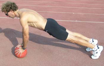 Ron-Med Ball PushUp