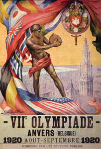 Antwerp Olympic Poster, 1920