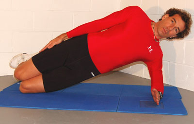 Side Bridge-Knee Position