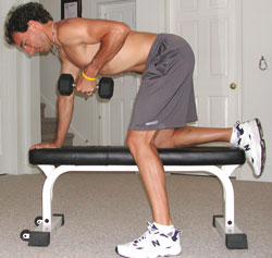 Ron Jones-1-Arm Bent Over Row