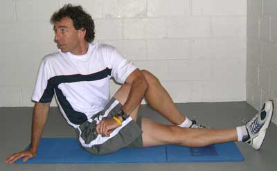 Seated Cross Knee Stretch-1