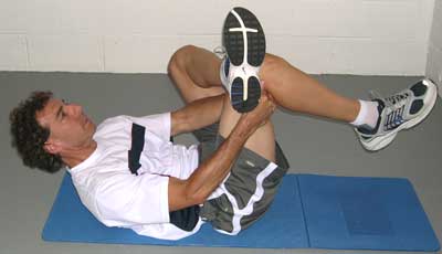 Pretzel Cross Knee Stretch-2