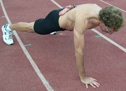 Ron Jones in "1-Arm" Push Up