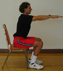 "Chair" Squat-Position 3 (Down)