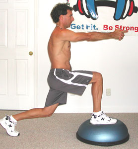 BOSU Rotational Lunge-1