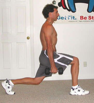 Dumbell Lunge