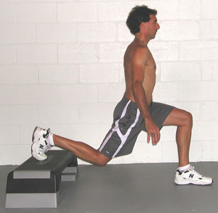 "Off-Bench Lunge" Leg Strength