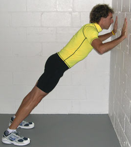 Wall Push Up #2