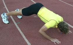 "Cobra" Push Up-Position 2 (Downward)