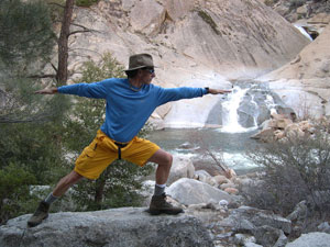 Ron @ Upper Kern River Waterfall