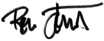 Ron Jones Signature