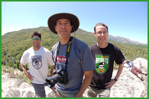 Luke, RJ, & Eric @ Indian Rocks, CA