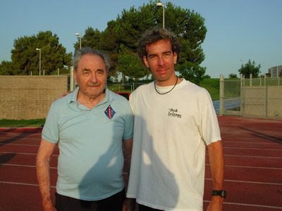 Active Senior Abe Goldberg with Ron Jones