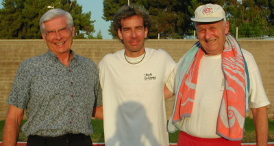 Active Seniors Cliff Harmen & Steven Schmieder with Ron Jones
