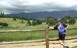 Dad on Ojai Bike Path, April 2003