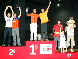 Secco & Kiko on podium