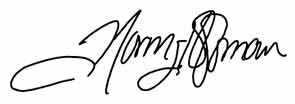 Norm Hoffman Signature