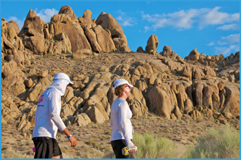 Badwater Ultramarathon 2011 in Alabama Hills. Photo by Ron Jones.