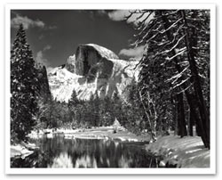 Ansel Adams' Half Dome